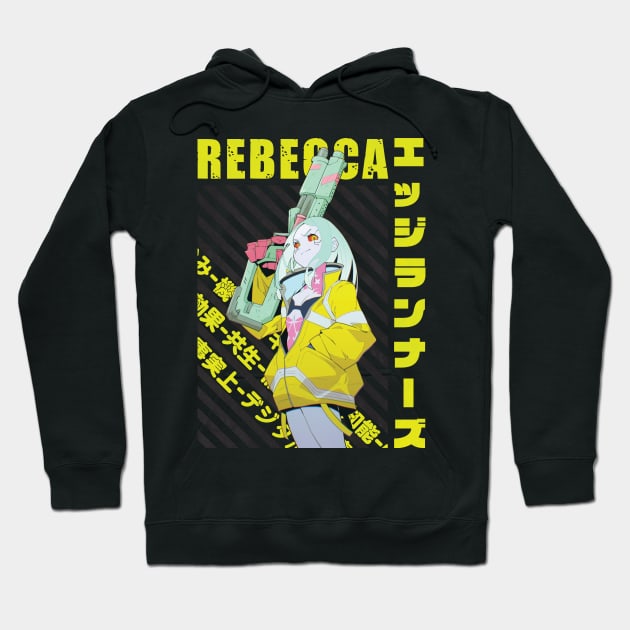 Cyberpunk: Edgerunners - Rebecca #03 Hoodie by Recup-Tout